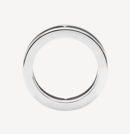 [Renovia Jewelry]ZERO 1 ONE-BAND WITH OPENWORK LOGO SPIRAL RING