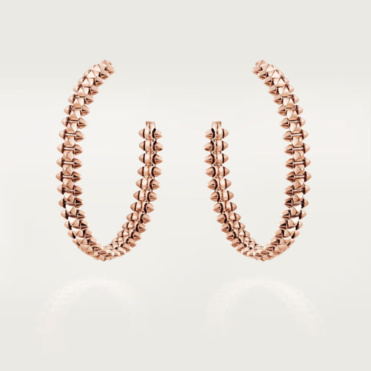 [Renovia Jewelry]CLASH HOOP LARGE EARRINGS