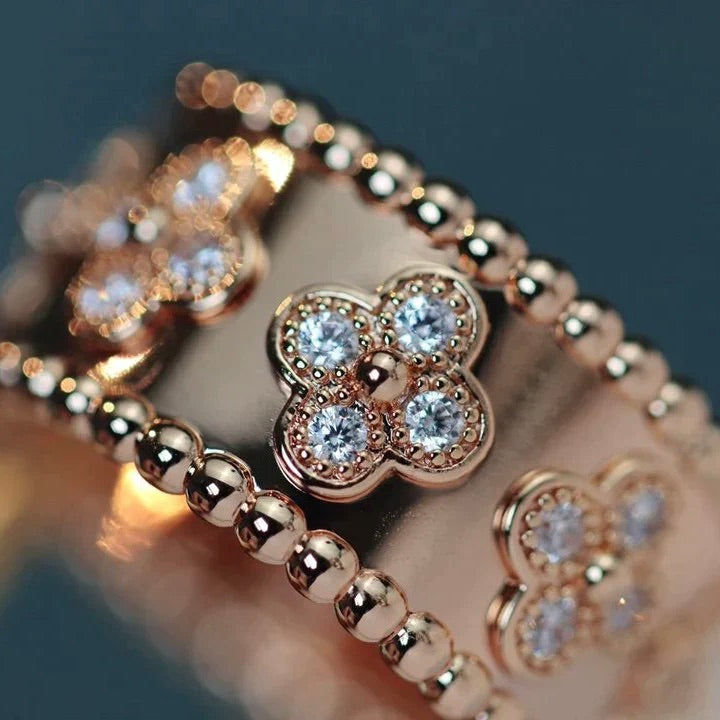 [Renovia Jewelry]CLOVER KALEIDOSCOPE RING 10MM