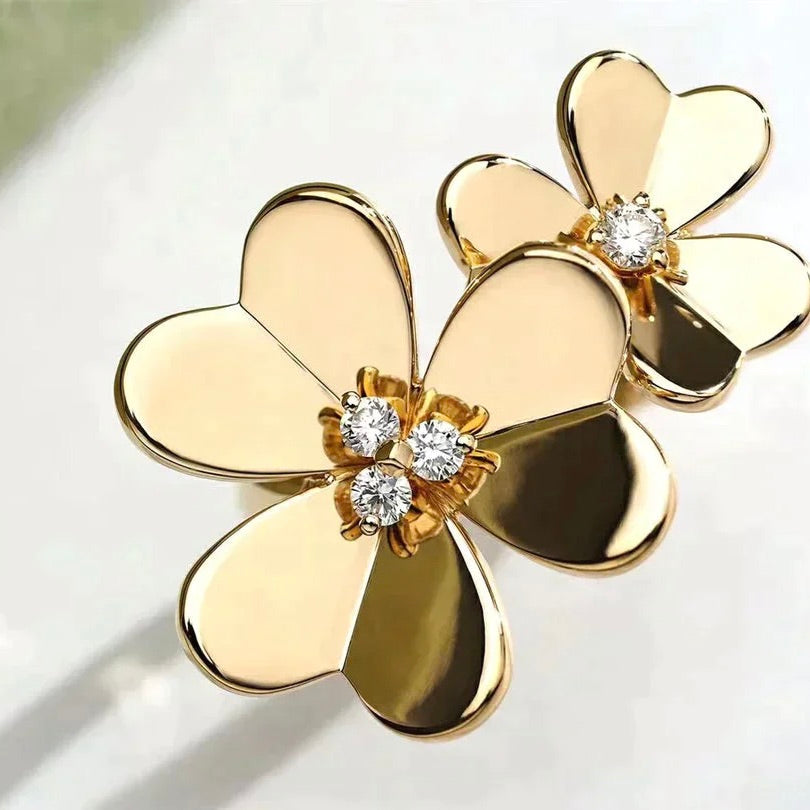 [Renovia Jewelry]CLOVER COMOS GOLD DIAMOND RING