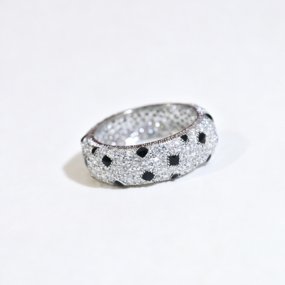 [Renovia Jewelry]PANTHERE SPOTTED FULL DIAMOND RING
