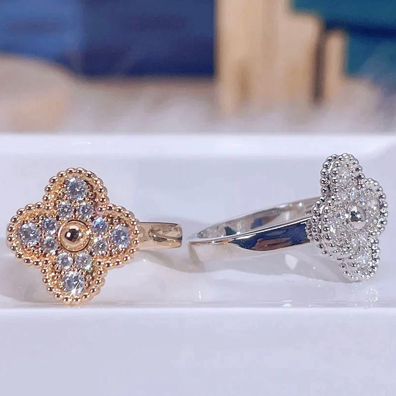 [Renovia Jewelry]CLOVER DIAMOND RING