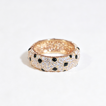 [Renovia Jewelry]PANTHERE SPOTTED FULL DIAMOND RING