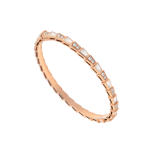 [Renovia Jewelry]SERPENTI BRACELET PINK GOLD MOP DIAMOND