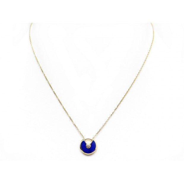 [Renovia Jewelry]AMULETTE ROSE GOLD AGATE NECKLACE
