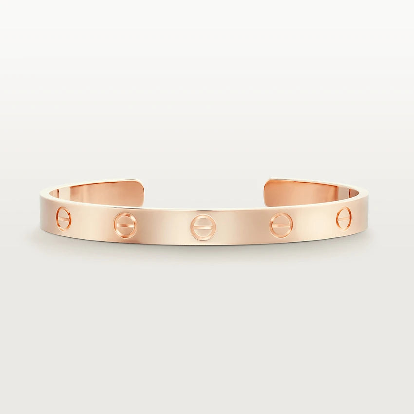 [Renovia Jewelry]LOVE BRACELET 6.1MM OPEN CUFF