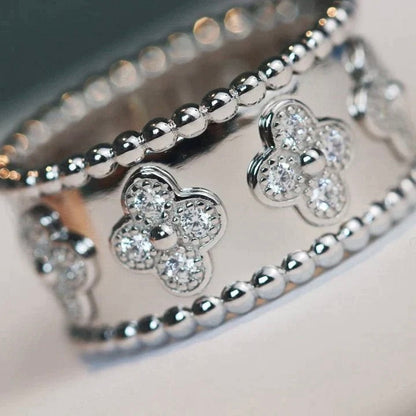 [Renovia Jewelry]CLOVER KALEIDOSCOPE RING 10MM