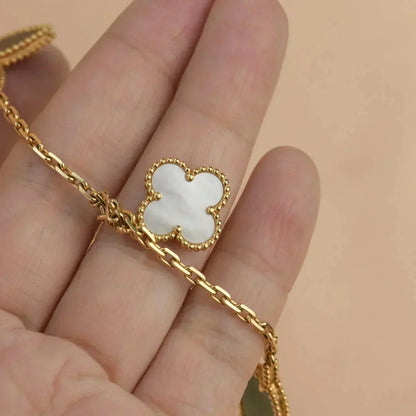 [Renovia Jewelry]LUCKY SPRING 5 MOTIF GOLD BRACELET