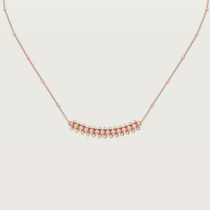 [Renovia Jewelry]CLASH  SMALL FULL DIAMOND NECKLACE