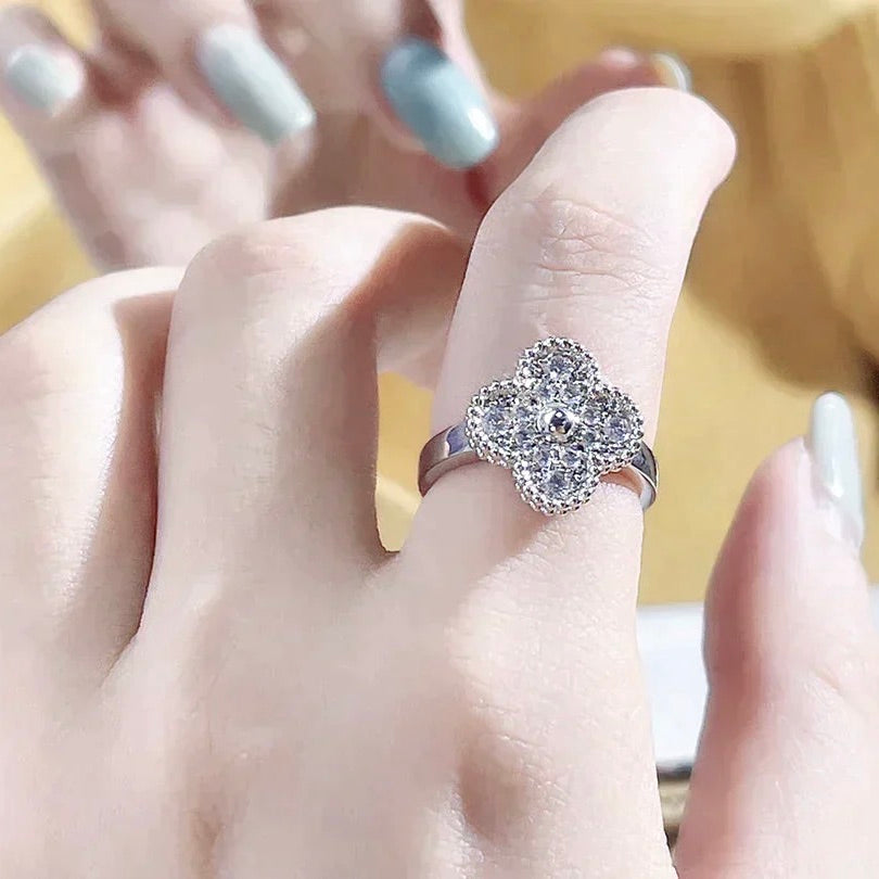 [Renovia Jewelry]CLOVER DIAMOND RING