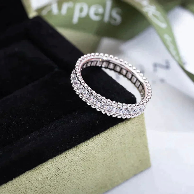 [Renovia Jewelry]PERLEE DIAMOND SILVER RING