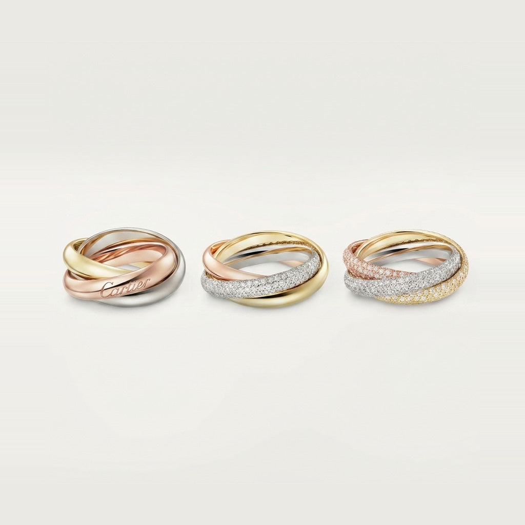 [Renovia Jewelry]TRINITY 3.2MM RING COLLECTION