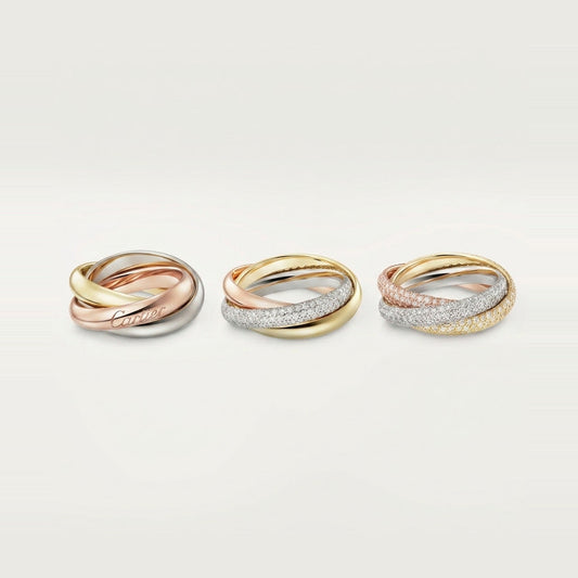 [Renovia Jewelry]TRINITY 3.2MM RING COLLECTION