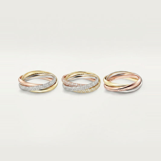 [Renovia Jewelry]TRINITY 2.5MM RING COLLECTION