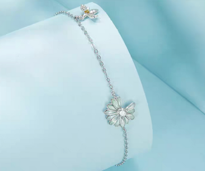 Bee And Daisy Bracelet