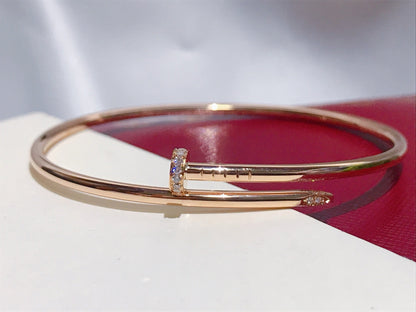 [Renovia Jewelry]JUSTE BRACELET 2.5MM DIAMONDS