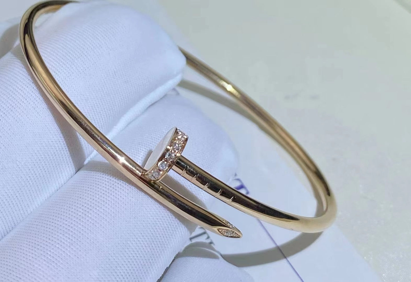 [Renovia Jewelry]JUSTE BRACELET 2.5MM DIAMONDS