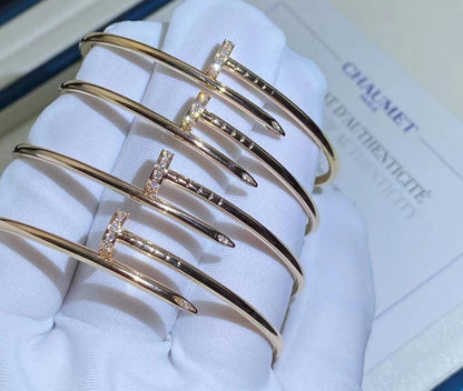 [Renovia Jewelry]JUSTE BRACELET 2.5MM DIAMONDS