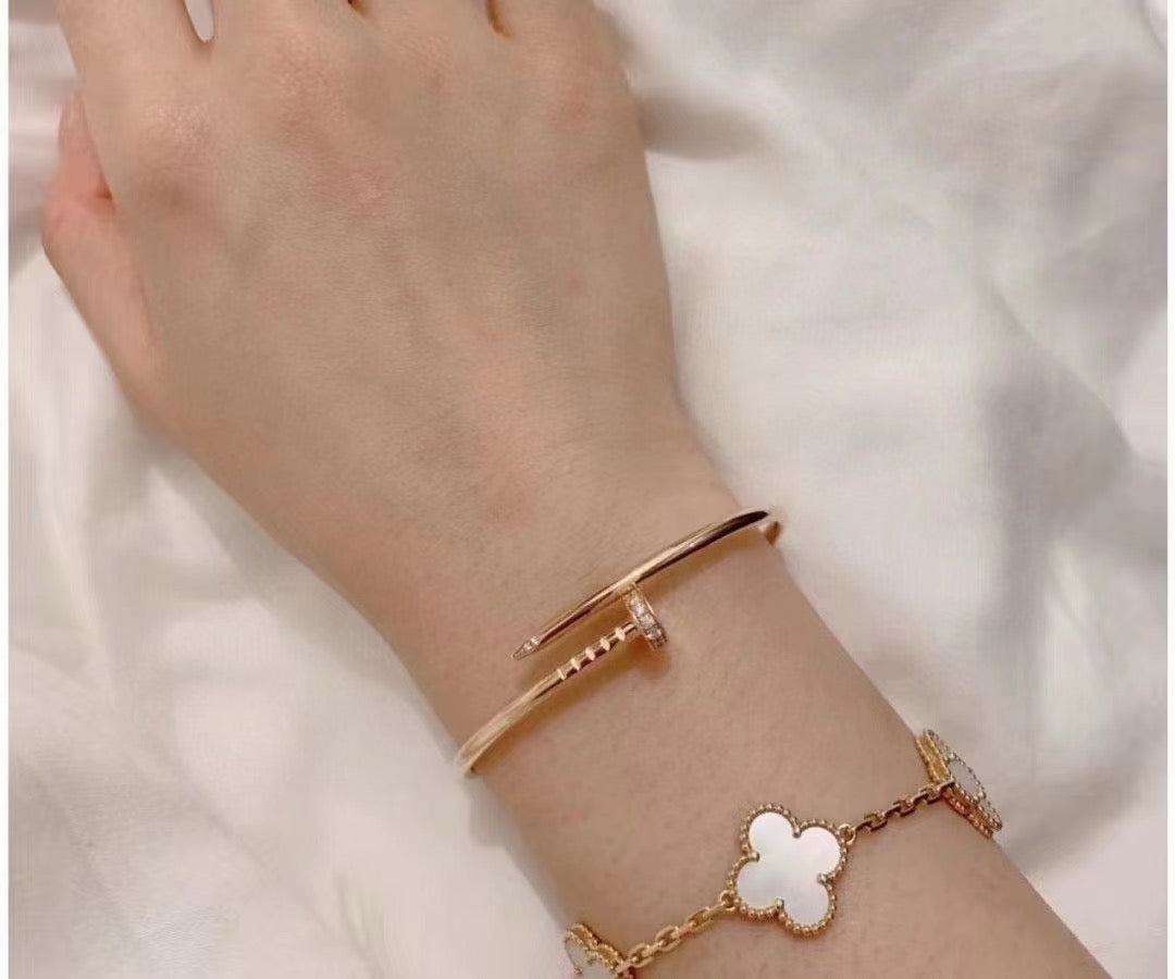 [Renovia Jewelry]JUSTE BRACELET 2.5MM DIAMONDS