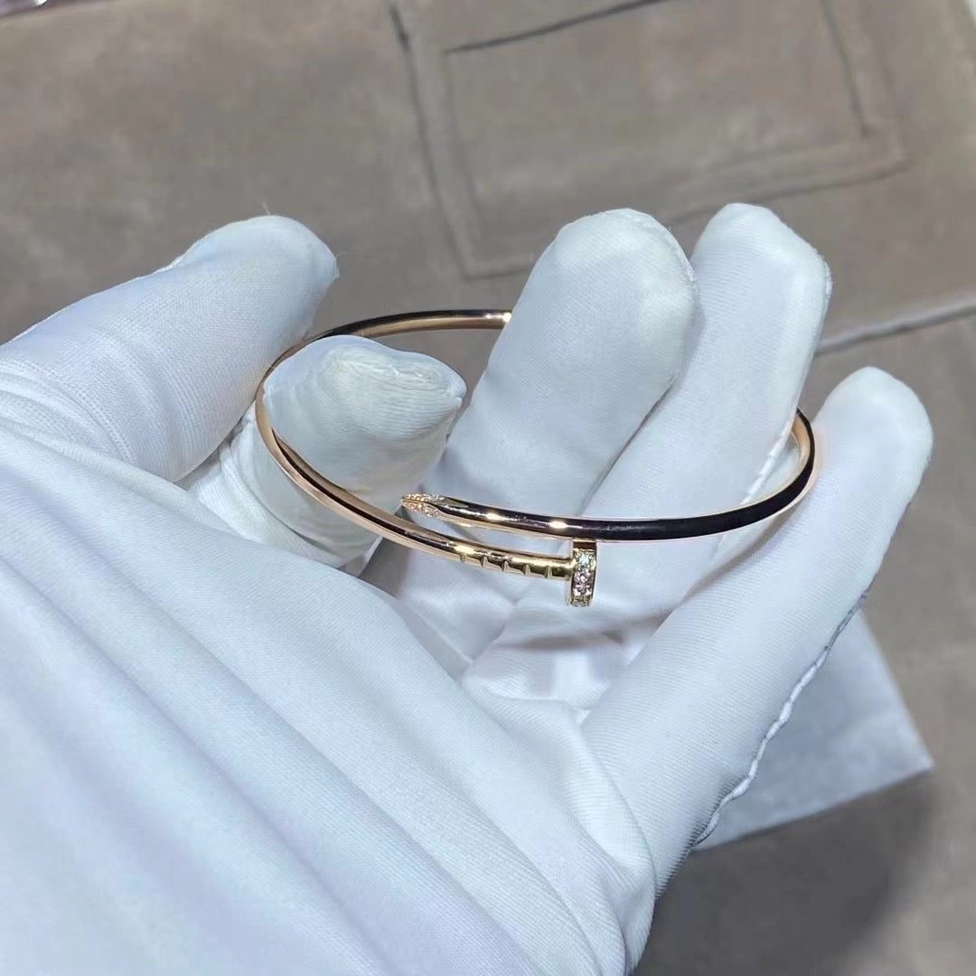 [Renovia Jewelry]JUSTE BRACELET 2.5MM DIAMONDS