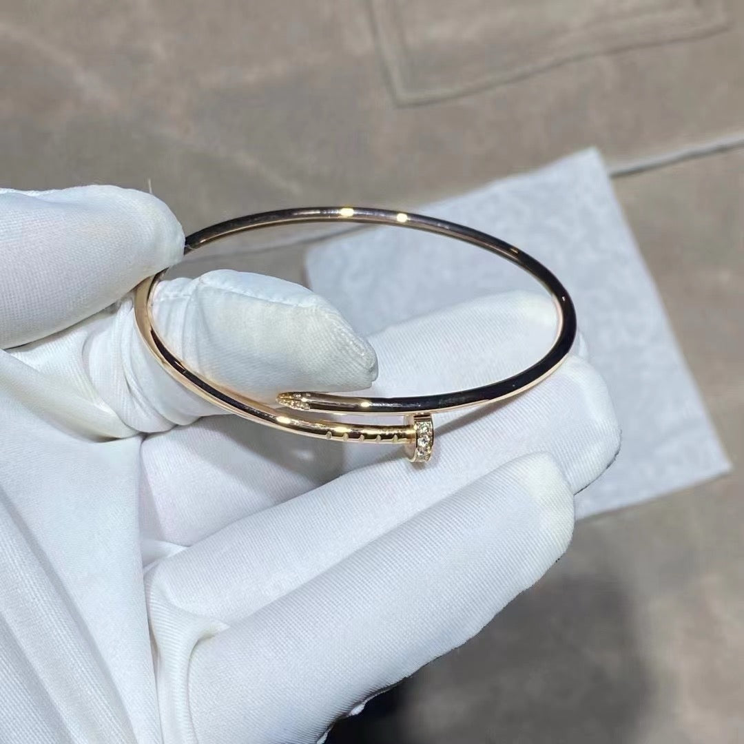 [Renovia Jewelry]JUSTE BRACELET 2.5MM DIAMONDS