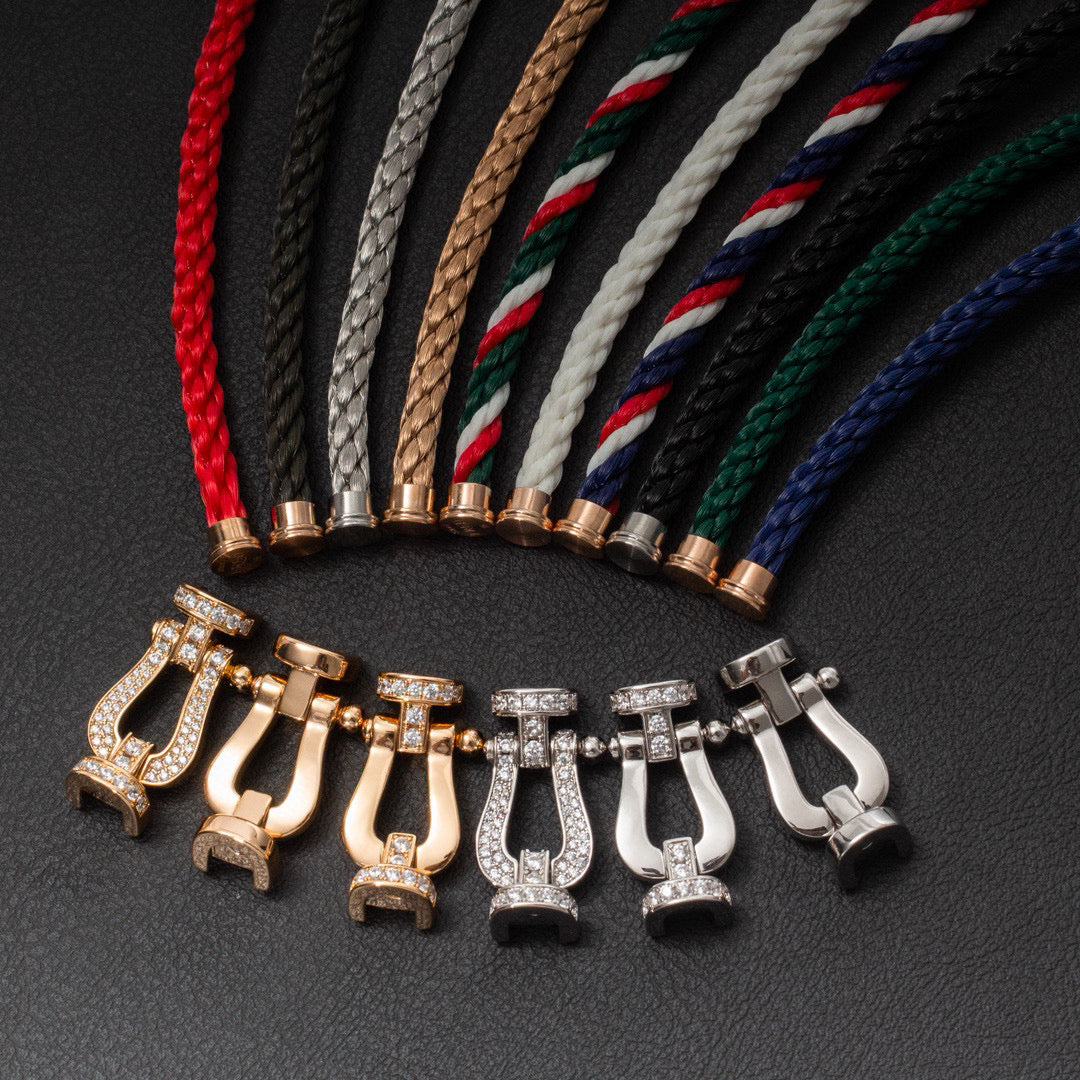 [Renovia Jewelry]FORCE LARGE HORSESHOE NO DIAMOND BRACELET ROSE GOLD