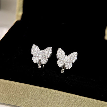 [Renovia Jewelry]BUTTERFLY ALL DIAMOND EARRINGS