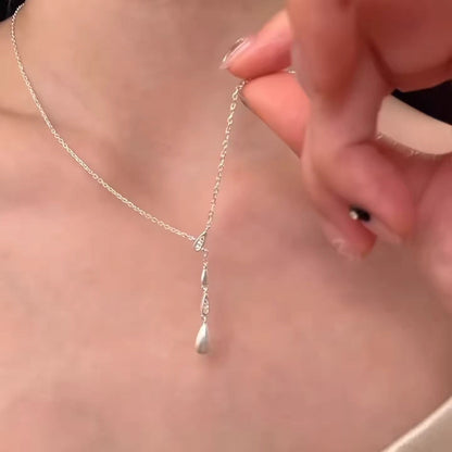 925 Silver Water Drop Necklace