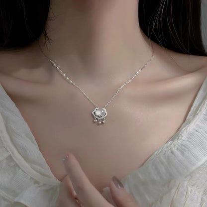 925 Silver Safety Buckle Necklace