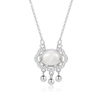 925 Silver Safety Buckle Necklace