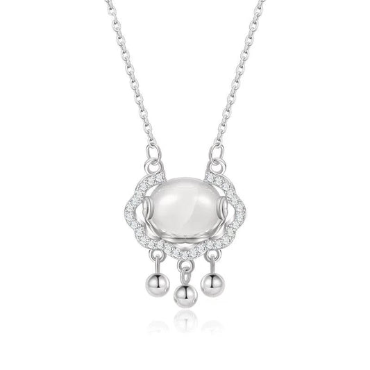925 Silver Safety Buckle Necklace