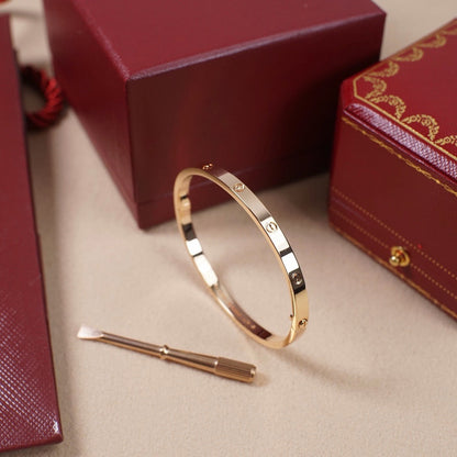 [Renovia Jewelry]LOVE BRACELET 3.65MM NO DIAMONDS