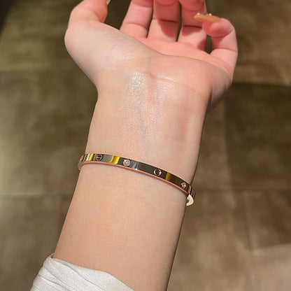 [Renovia Jewelry]LOVE BRACELET 3.65MM 6 DIAMONDS