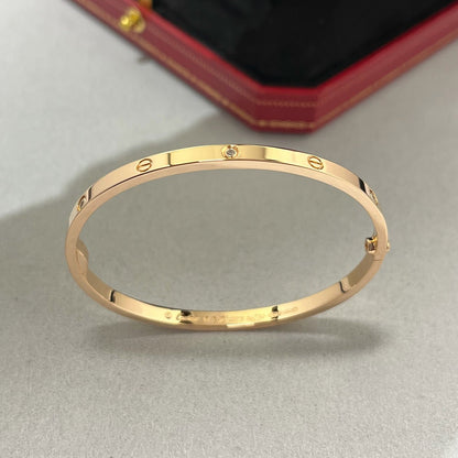 [Renovia Jewelry]LOVE BRACELET 3.65MM 6 DIAMONDS