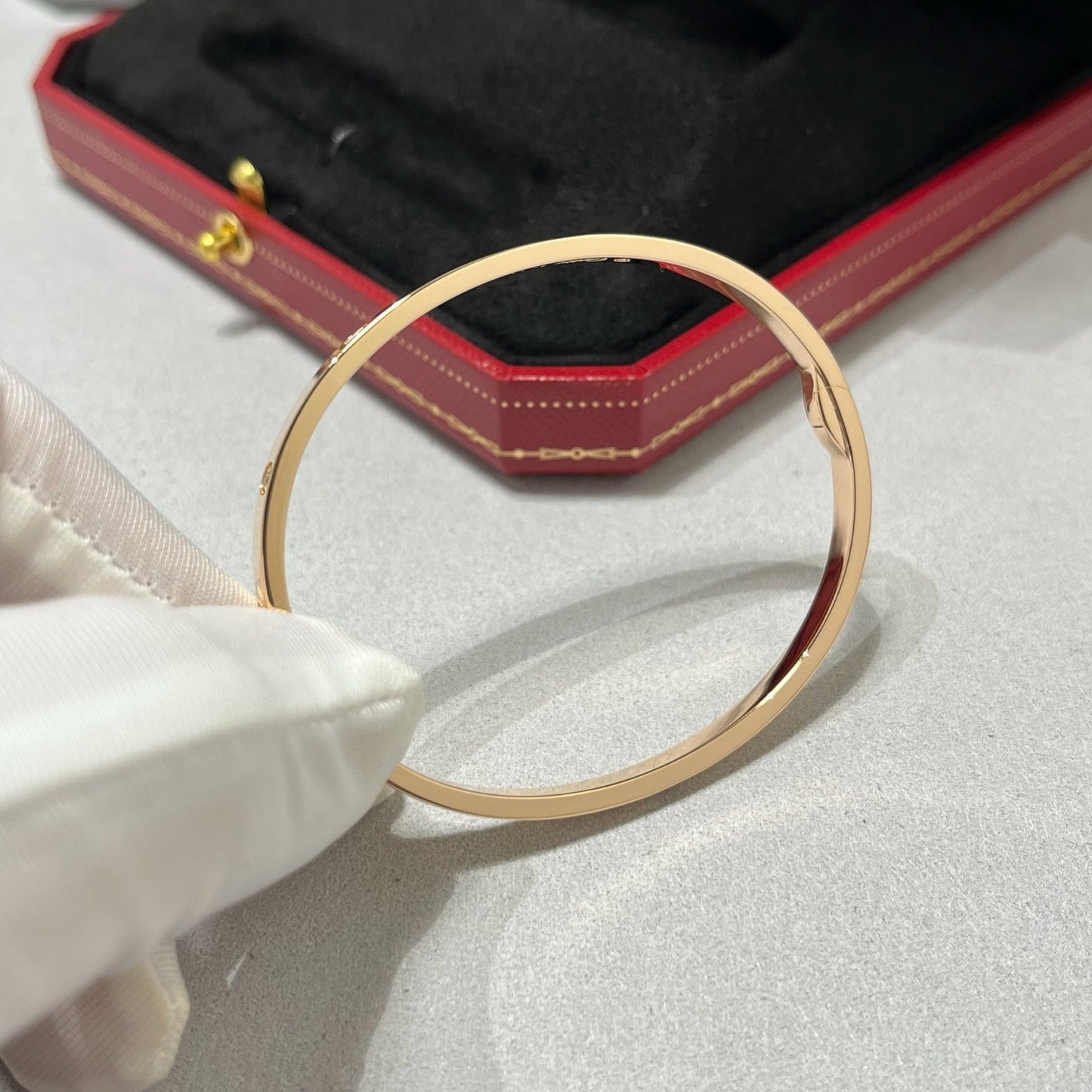 [Renovia Jewelry]LOVE BRACELET 3.65MM 6 DIAMONDS