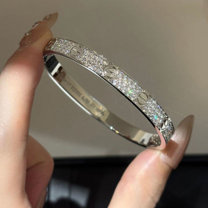 [Renovia Jewelry]LOVE BRACELET 6.1MM DIAMOND-PAVED