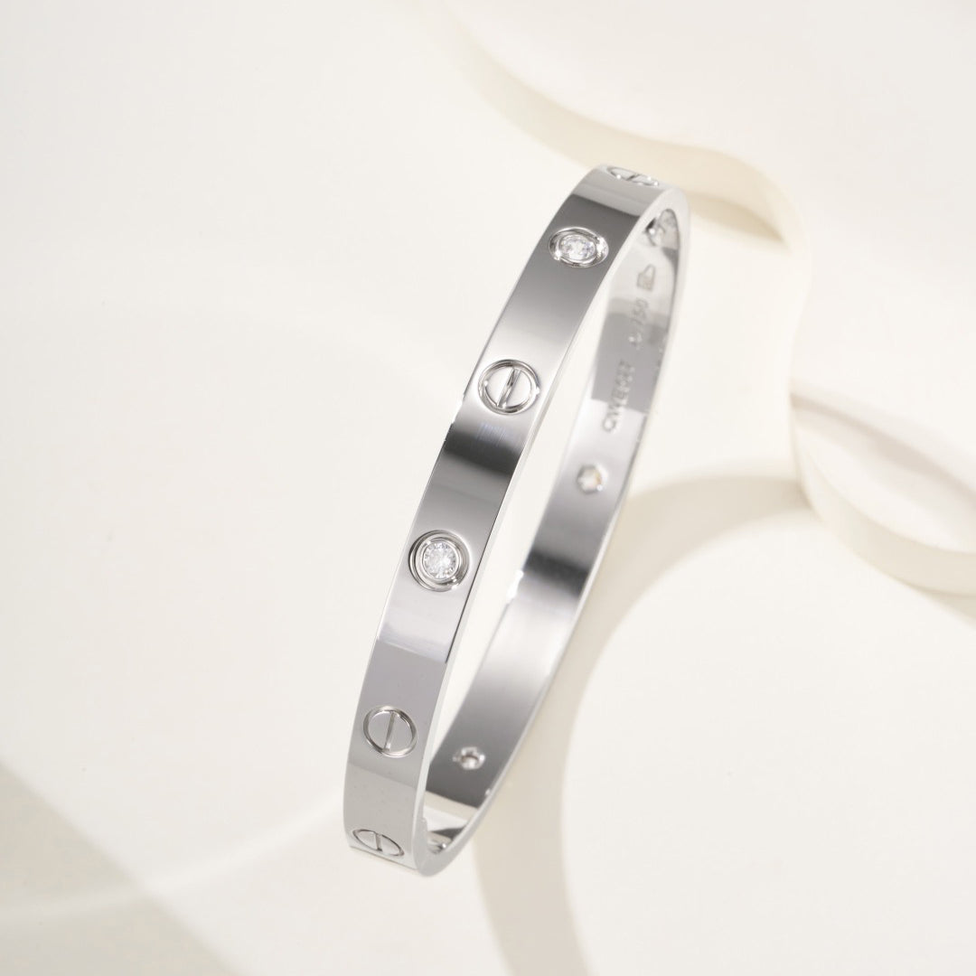 [Renovia Jewelry]LOVE BRACELET 6.1MM 4 DIAMONDS