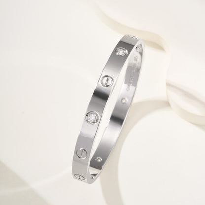 [Renovia Jewelry]LOVE BRACELET 6.1MM 4 DIAMONDS
