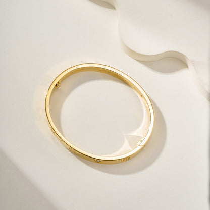 [Renovia Jewelry]LOVE BRACELET 6.1MM 4 DIAMONDS