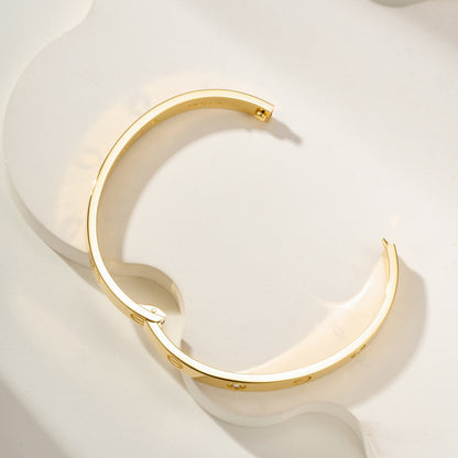 [Renovia Jewelry]LOVE BRACELET 6.1MM 4 DIAMONDS