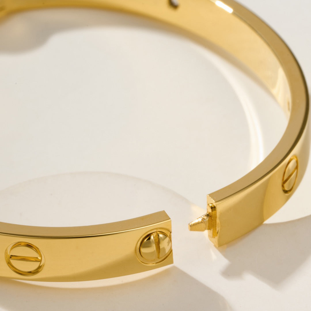 [Renovia Jewelry]LOVE BRACELET 6.1MM 4 DIAMONDS