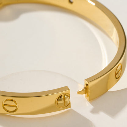 [Renovia Jewelry]LOVE BRACELET 6.1MM 4 DIAMONDS