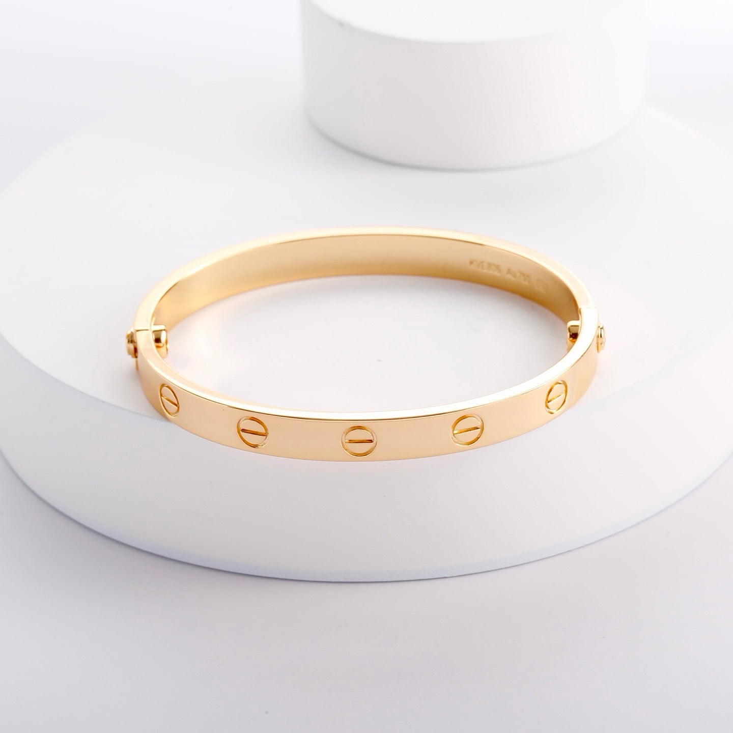 [Renovia Jewelry]LOVE BRACELET 6.1MM NO DIAMONDS