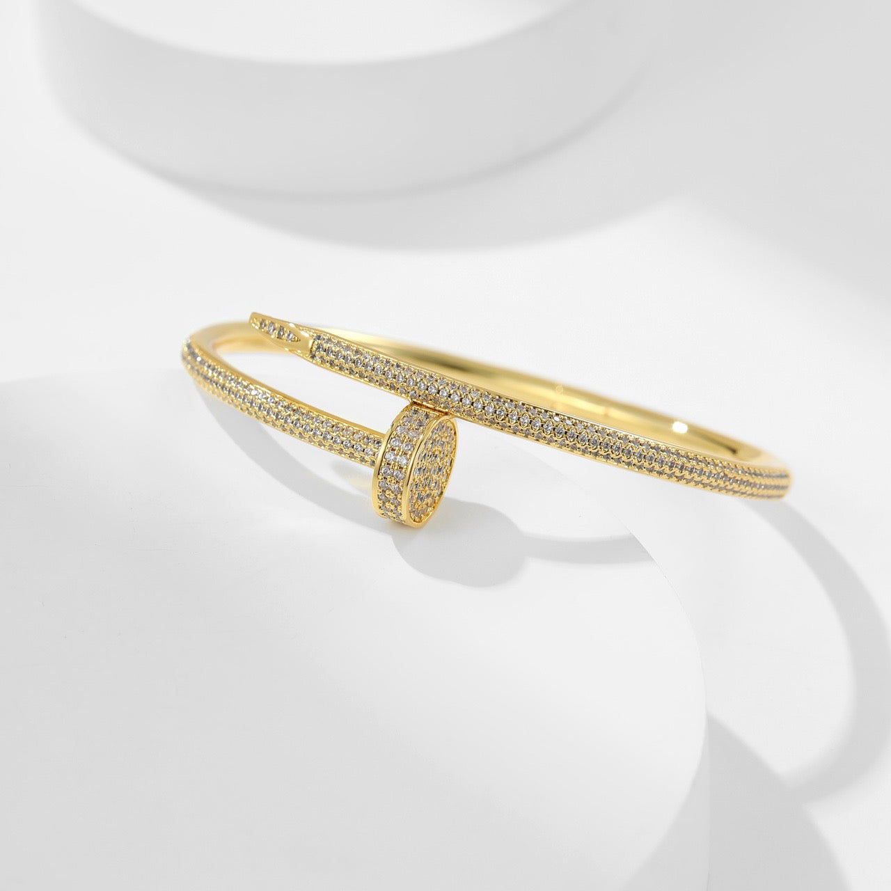 [Renovia Jewelry]JUSTE BRACELET 3.5MM ALL DIAMONDS