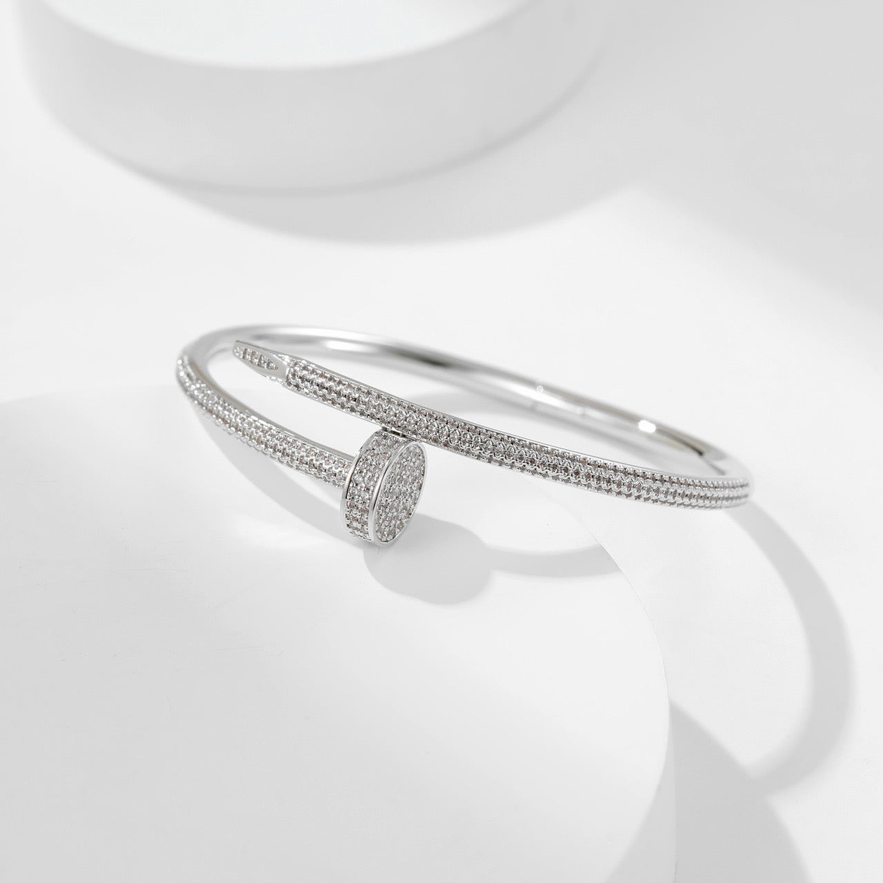 [Renovia Jewelry]JUSTE BRACELET 3.5MM ALL DIAMONDS
