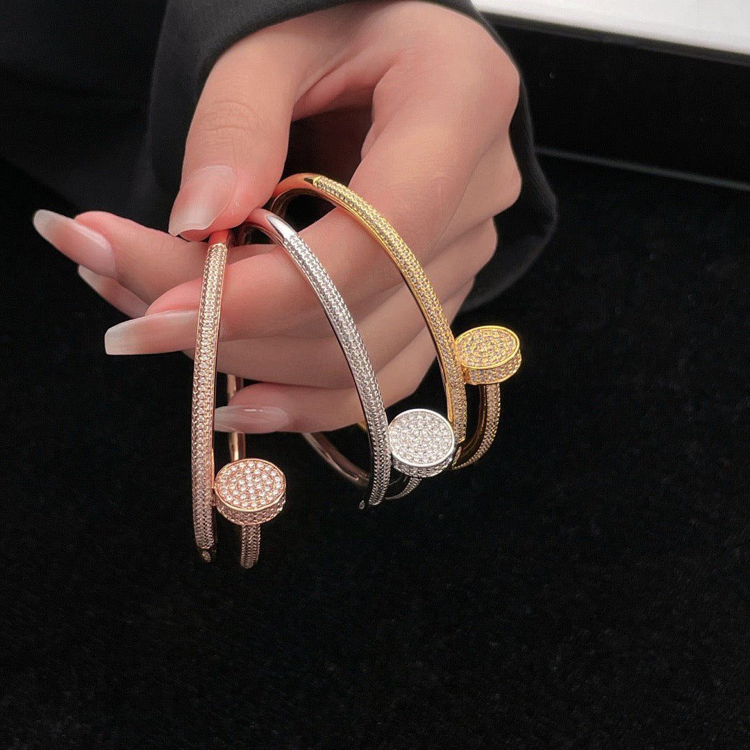 [Renovia Jewelry]JUSTE BRACELET 3.5MM ALL DIAMONDS