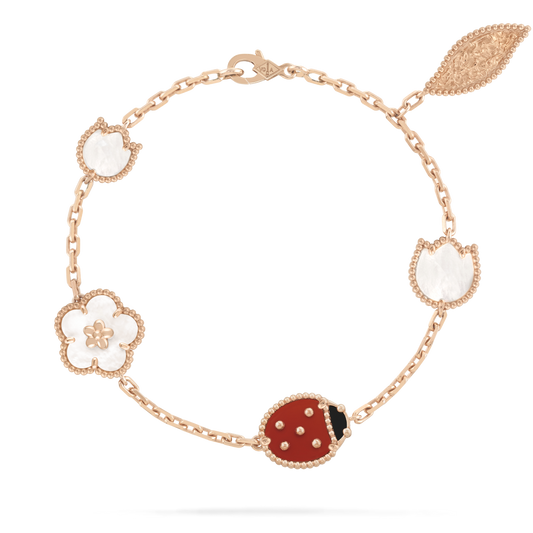 [Renovia Jewelry]LUCKY SPRING 5 MOTIF BRACELET