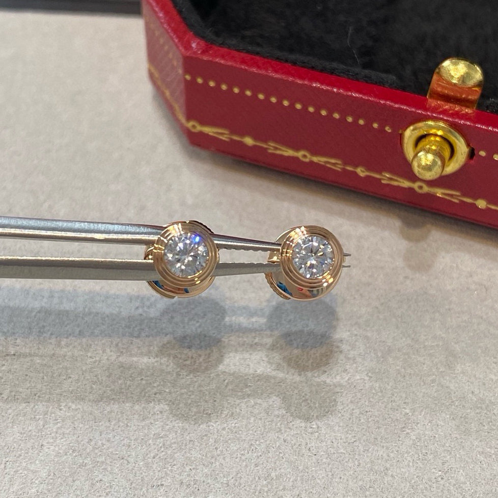 [Renovia Jewelry]DAMOUR DIAMOND EARRINGS