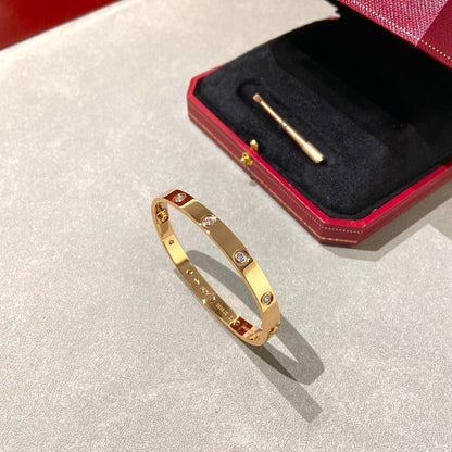 [Renovia Jewelry]LOVE BRACELET 6.1MM 10 DIAMONDS