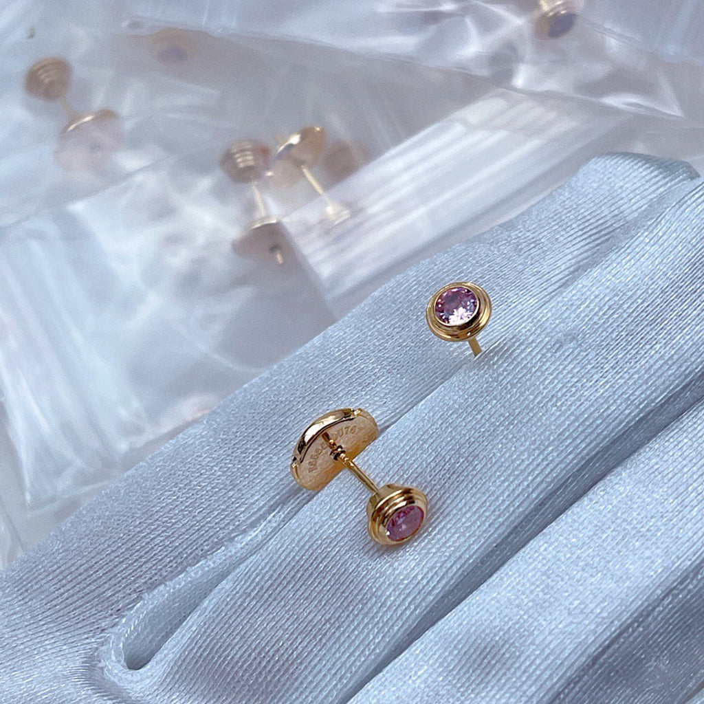 [Renovia Jewelry]DAMOUR PING DIAMOND EARRINGS